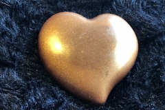 hart middel goud glitter € 3,95